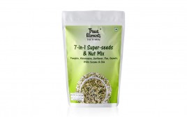 True Elements 7-in-1 Super-seeds & Nut Mix Pumpkin, Watermelon, Sunflower, Flax, Soynuts, White Sesame & Chia  Pack  250 grams